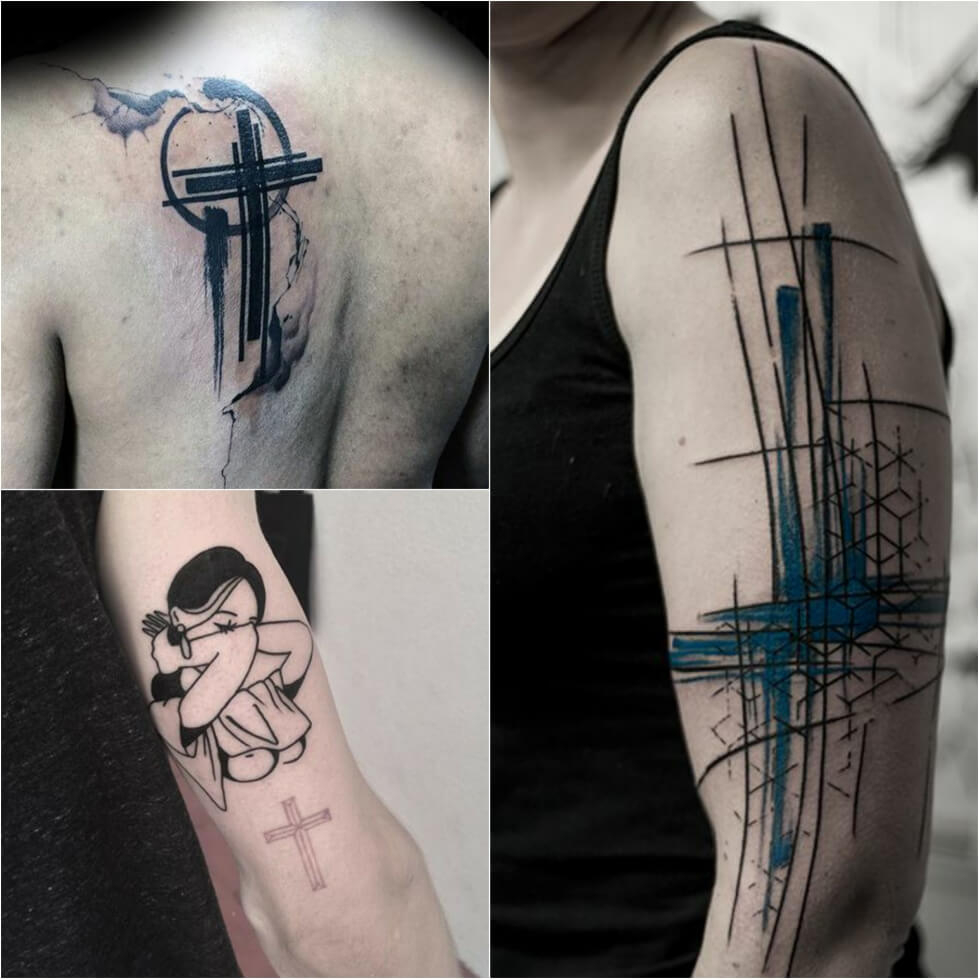 3 Crosses Tattoo On Arm Arm Tattoo Sites
