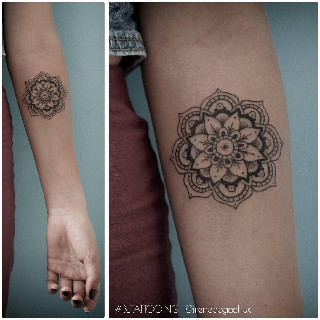 Cute Mandala Forearm Tattoo Tattoo Artist Irene Bogachuk with sizing 1080 X 1080
