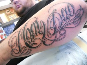 Dad And Mom Tattoo On Arm Best Tattoo Ideas Designs Tattoos pertaining to proportions 1600 X 1200