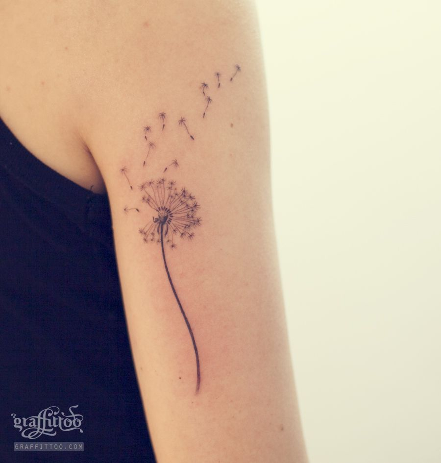 Dandelion Tattoo throughout proportions 900 X 945