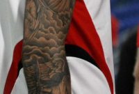 David Beckham And His Tattoos Tattoo with proportions 660 X 1216