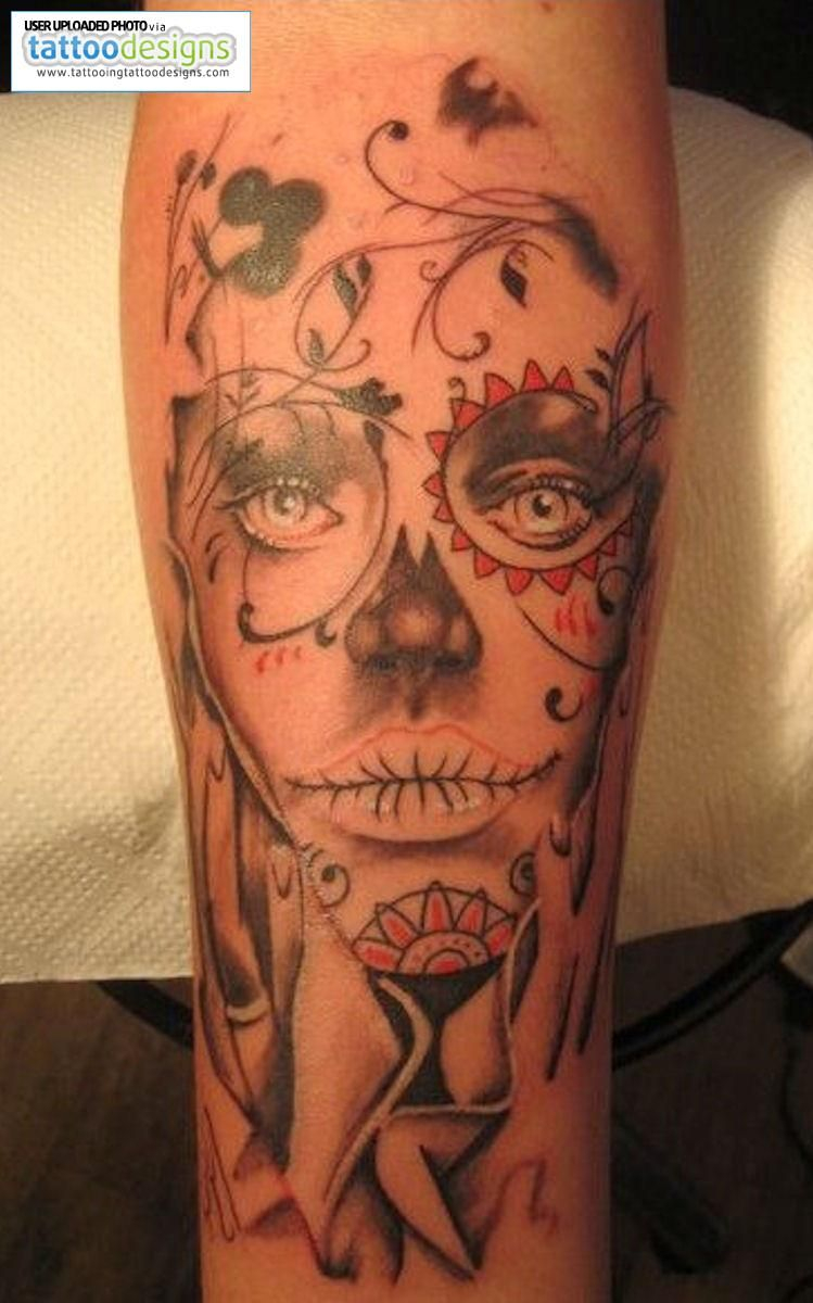 Day Of The Dead Woman Forearm Image Tattooing Tattoo Designs for size 749 X 1200