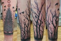 Dead Forest Silhouettescar Cover Up Jim Hawk At Hawks Tattoos throughout dimensions 1564 X 1564