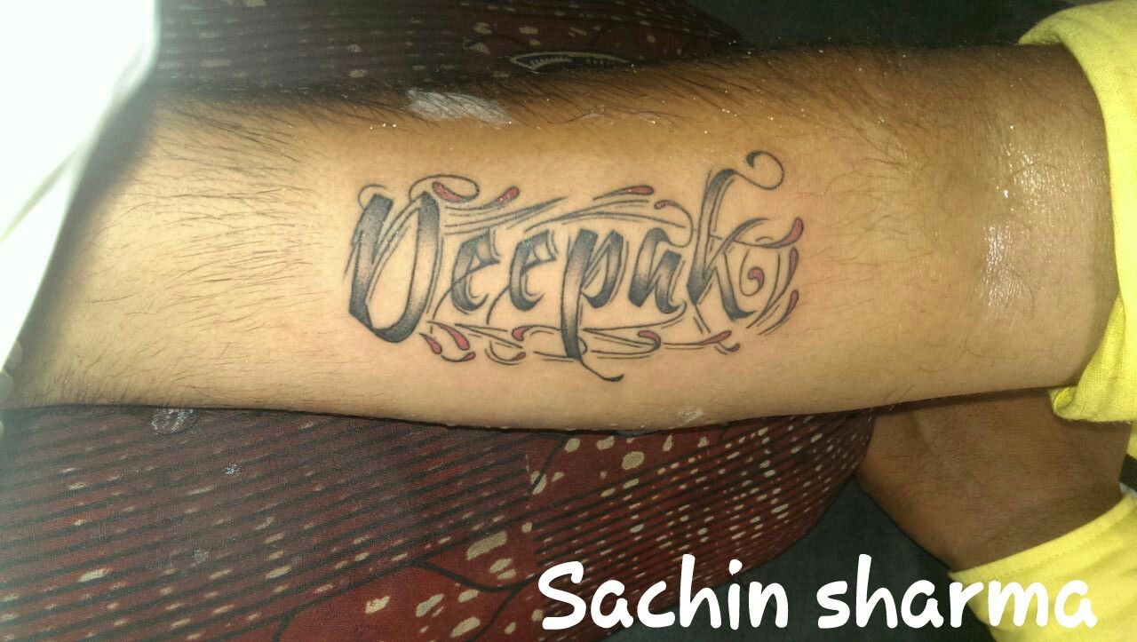 Deepaktattoonamehandtattoosachin Sharma Tattoo Sachin with regard to measurements 1280 X 723