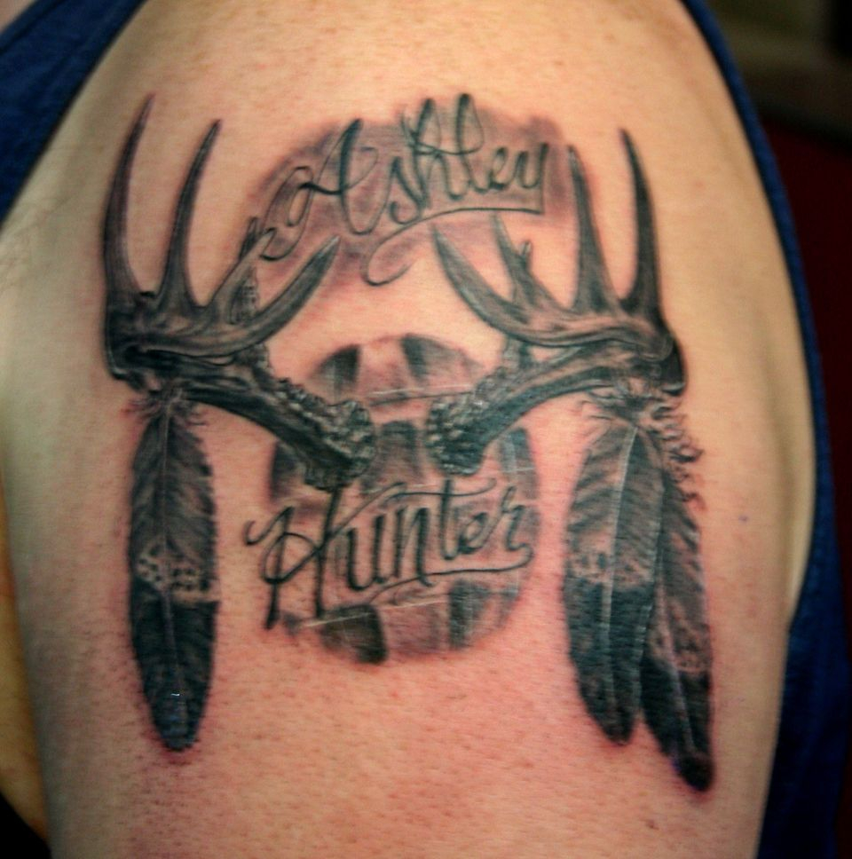Deer Antler Armband Tattoo Designs Tribal Deer Antlers Tattoo within sizing 960 X 968