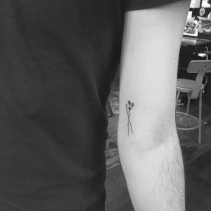 Delicate Flower Tattoo On The Inner Arm Tattoo Artist Jon Boy in proportions 1000 X 1000
