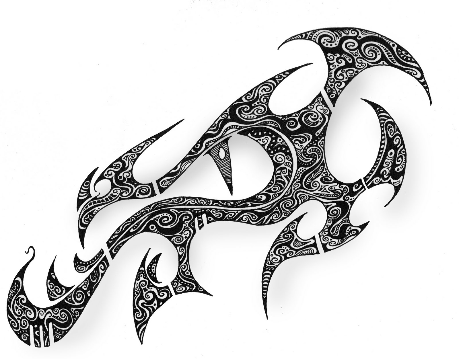 Dragon Armband Tribal Tattoo Armband Tattoo Ring Raven Armband inside size 1600 X 1252
