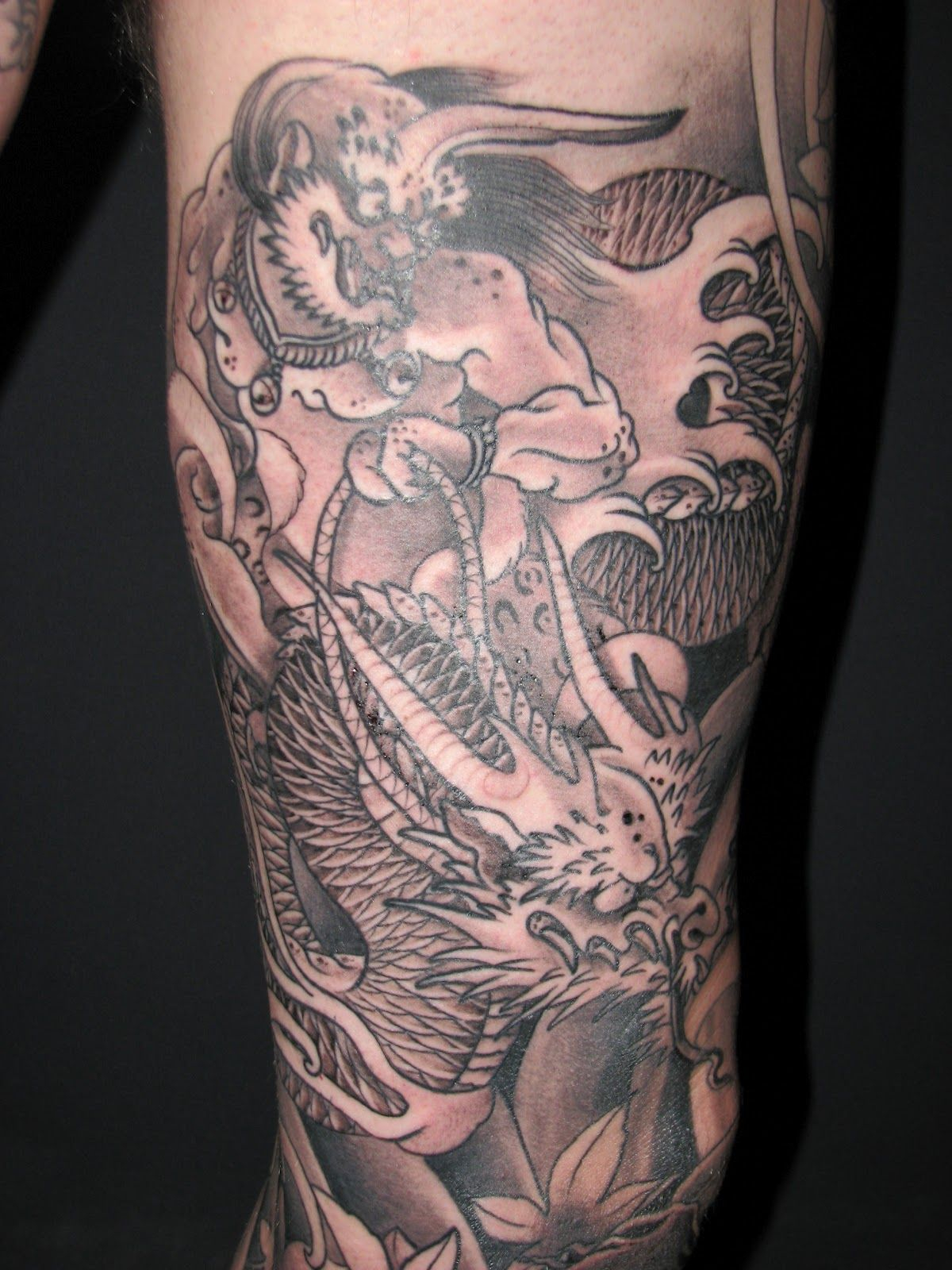 Dragon Tattoo Around The Arm • Arm Tattoo Sites