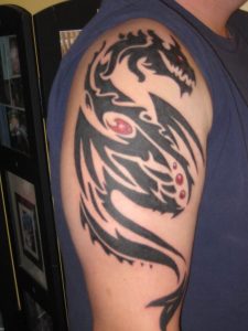 Dragon Tribal Tattoo Designs For Men Are The Most Trendy Designs On in size 768 X 1024