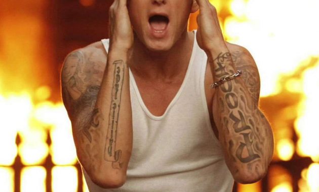 Eminem Lower Arm Tattoo Arm Tattoo Sites
