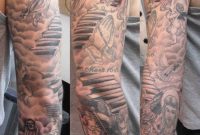 Fallen Angel Sleeve Tattoo Images Designs pertaining to measurements 2609 X 3489