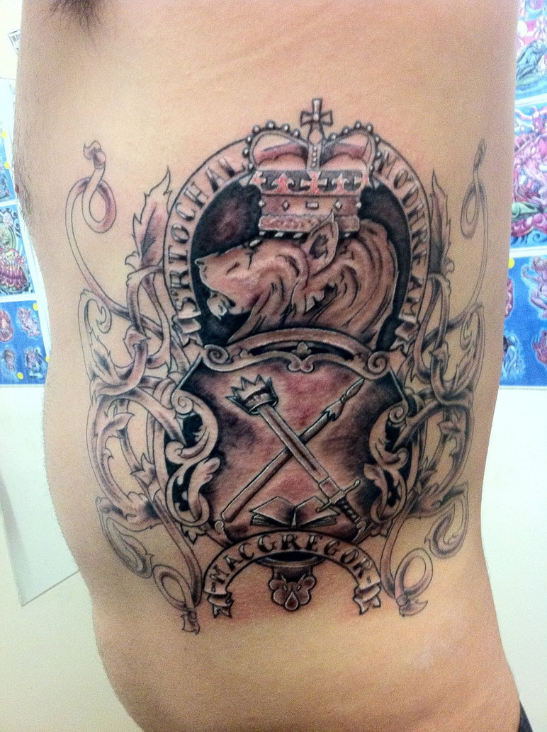 Family Coat Of Arms Tattoo Jayblum On Deviantart intended for sizing 772 X 1034