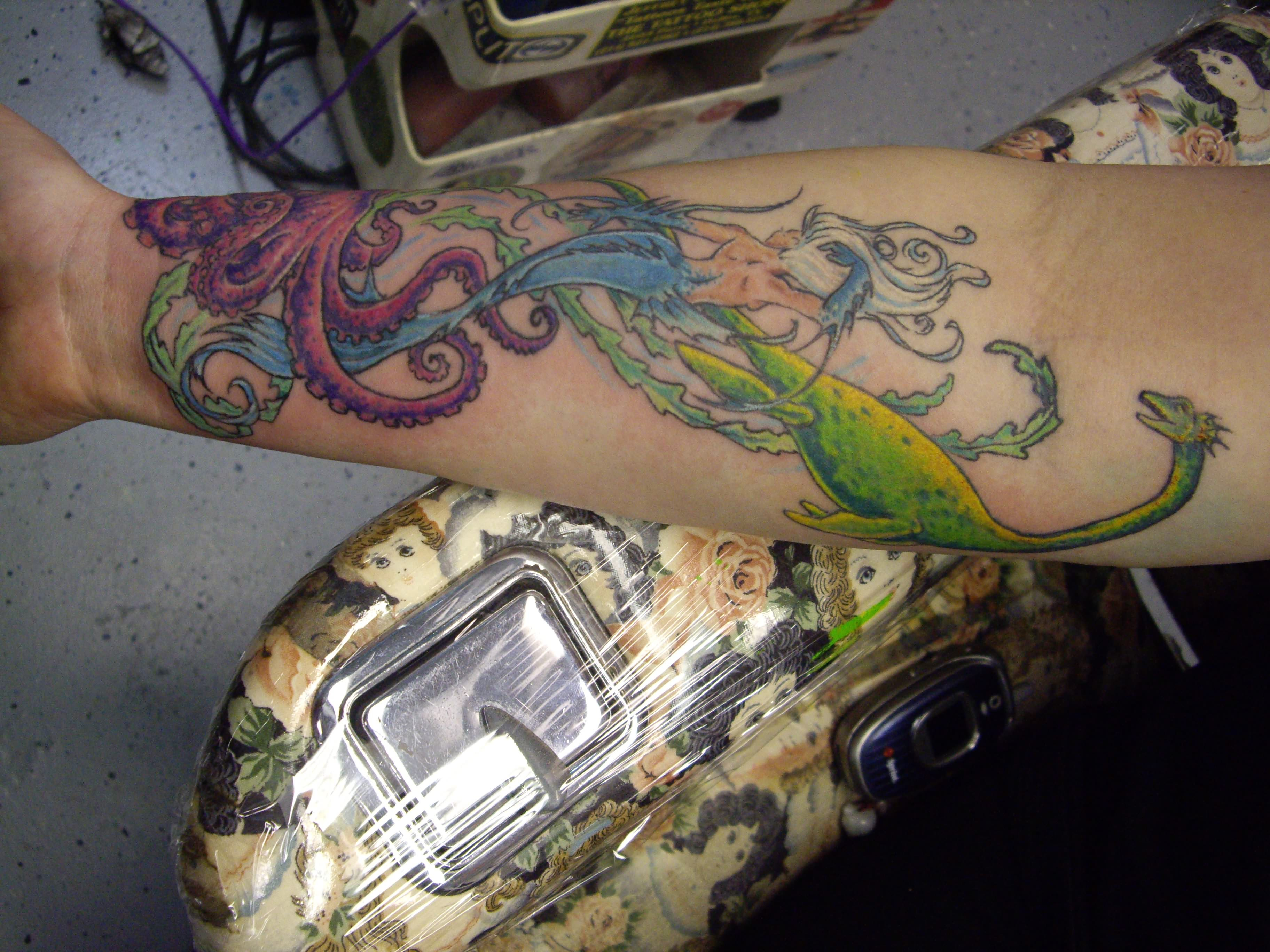 Fantasy Arm Tattoo inside sizing 3648 X 2736