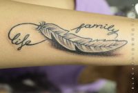 Feather Tattoos And Its Designs Ideas Images And Meanings Black in proportions 1000 X 1000