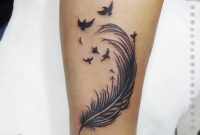 Feather Tattoos And Its Designs Ideas Images And Meanings Black pertaining to proportions 1000 X 1000
