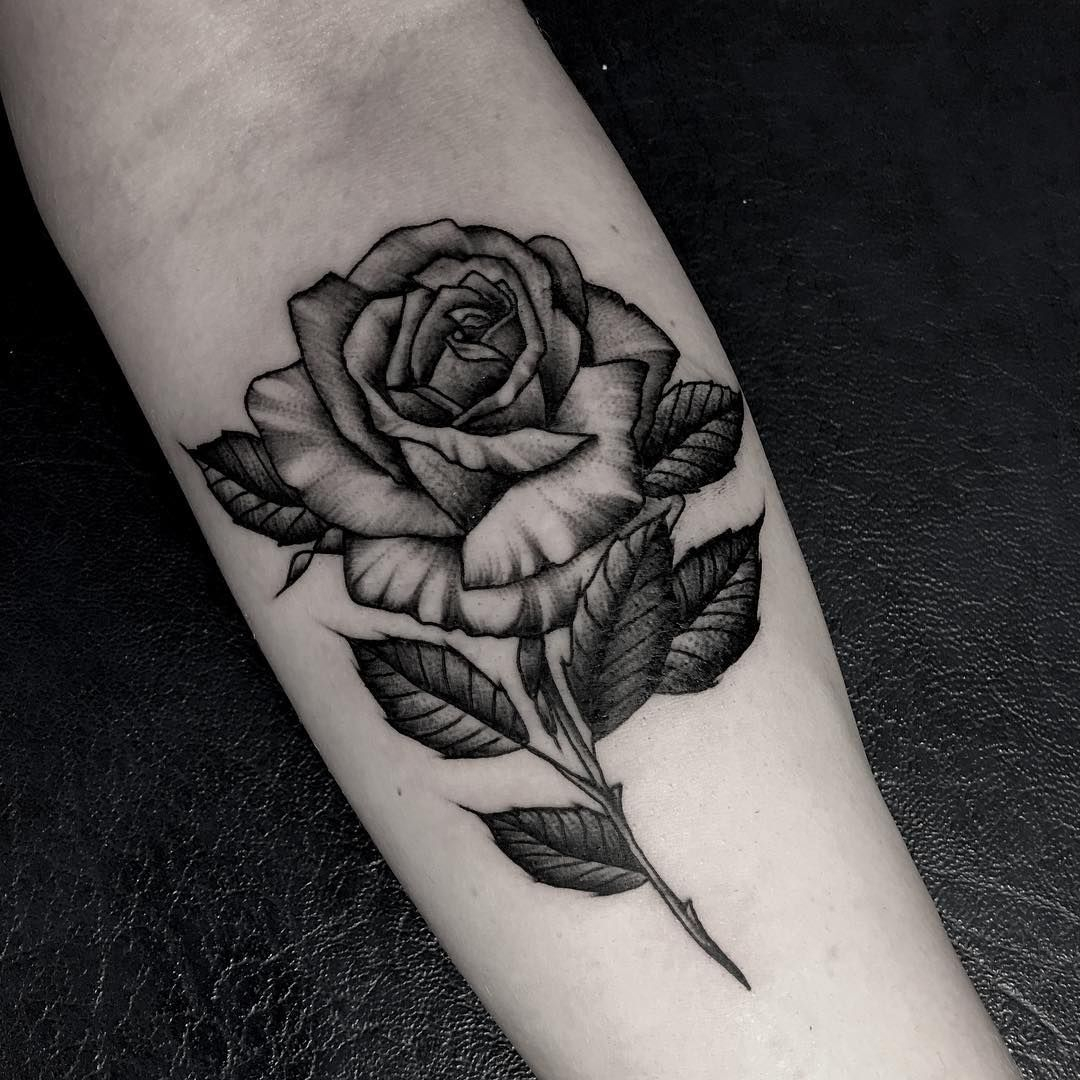 Feed Your Ink Addiction With 50 Of The Most Beautiful Rose Tattoo in size 1080 X 1080