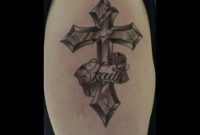 Fired Cross Tattoo On Upper Arm Circle Tattoo Design 1024x768 for dimensions 1024 X 768