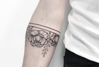 Floral Armband Annabravo Tattoooosss Pinte pertaining to dimensions 1080 X 1080