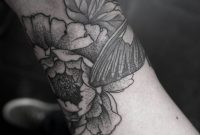 Floral Blackwork Arm Wrap Tattoo Maxime Bchi Mxm Modification throughout size 1278 X 1920