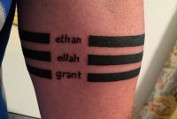 Forearm Bands Tattoo With My Childrens Names Thanks Pete Jersey intended for size 1000 X 1334