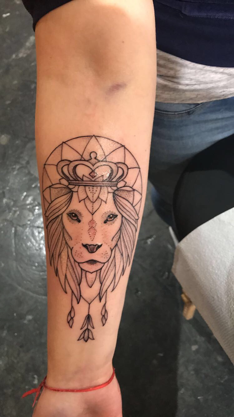 Forearm Tattoo Lion Tattoo Women Forearm Tattoo Lion Tattoo intended for sizing 750 X 1334
