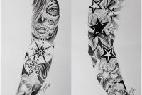 Full Arm Sleeve Art Pinte with measurements 960 X 960