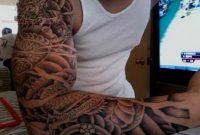 Full Arm Tattoos Designs Men Best Tattoo Design inside measurements 1048 X 786