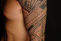 Full Sleeve Polynesian Tribal Art Form Tattoo Design Tattoomagz pertaining to sizing 900 X 1241