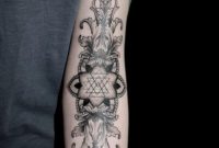Geometric Floral Arm Forearm Tattoos Tattoo Tattoo Tattoo throughout size 1131 X 1633