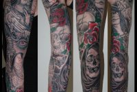 Gothic Tattoo On Sleeve for size 3463 X 3508