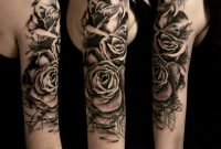 Graphic Roses On Shoulder Tattoo Best Tattoo Ideas Gallery with regard to dimensions 1080 X 1080