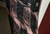 Gray Flag Tattoo On Forearm in size 720 X 1280