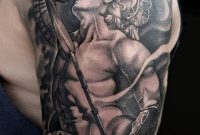 Greek Warrior God Sleeve Tattoo Tony Davis Soular Tattoo for measurements 1117 X 1396