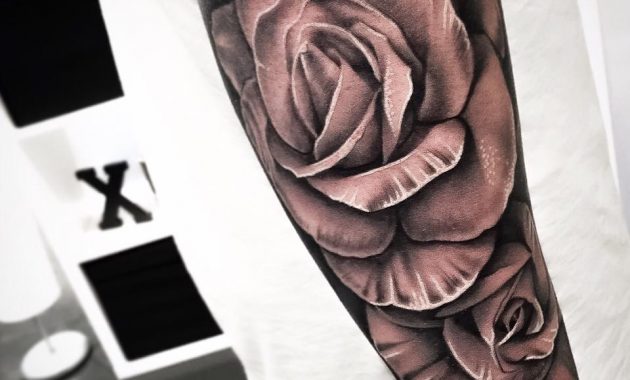 3d Rose Tattoos On Arm Arm Tattoo Sites