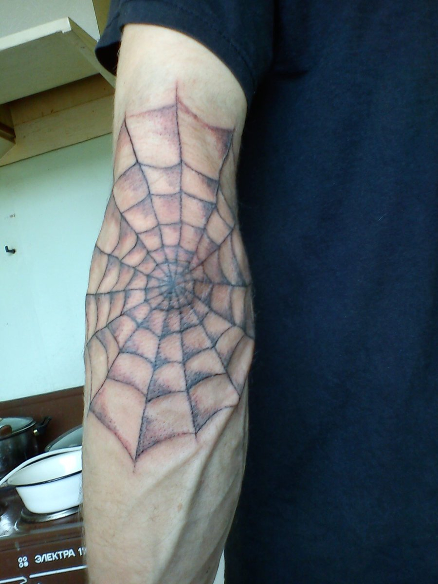 Grey Spider Web Tattoo On Arm 2018 Tattoos Ideas with size 900 X 1200