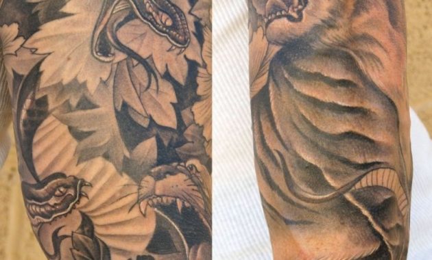 Mens Half Arm Sleeve Tattoo Arm Tattoo Sites