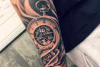 Half Sleeve Clock Clocktattoo Tattoo Sleeve Tattoos inside size 3024 X 3024
