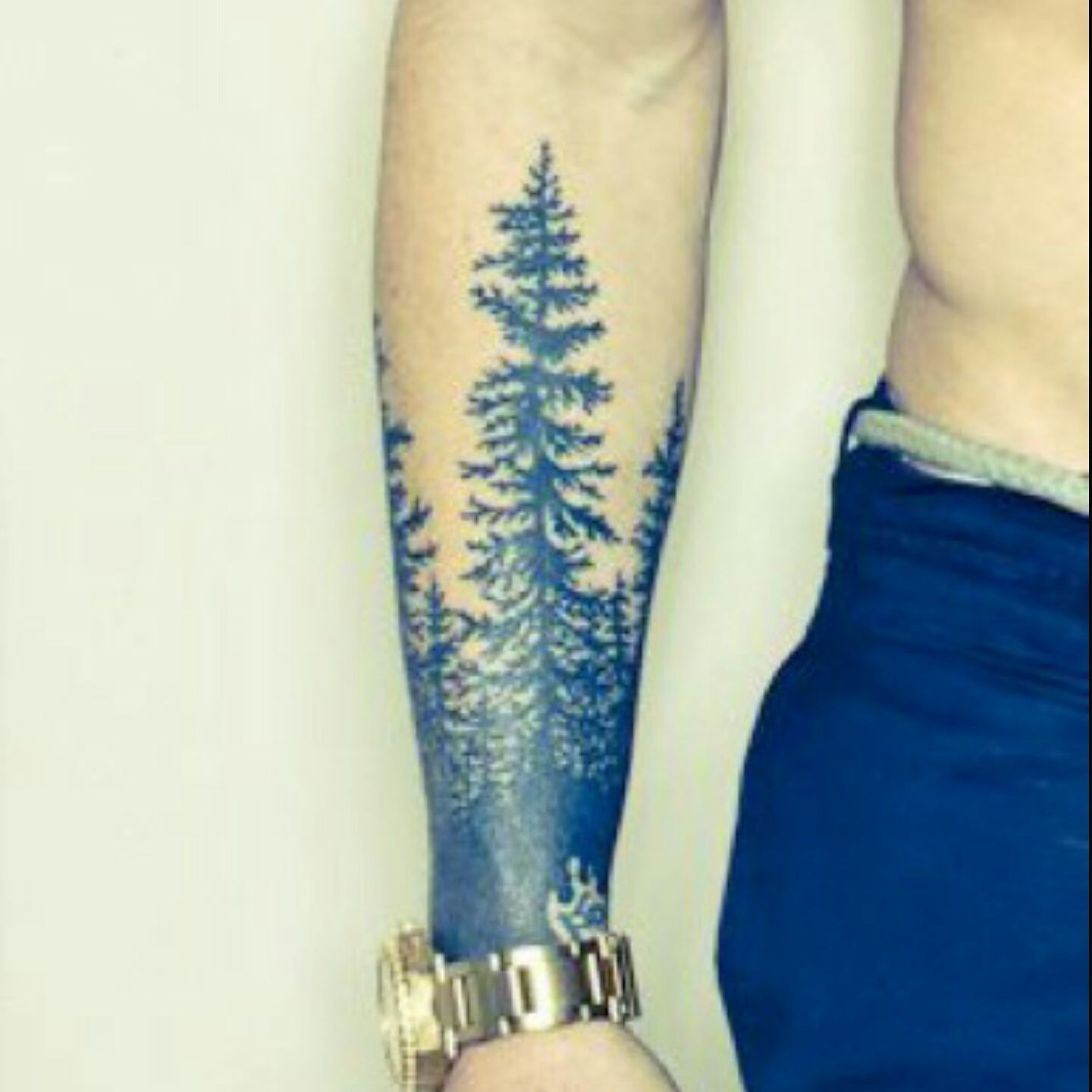 Half Sleeve Forest That I Want Wrapped Around Forearm Almost Half with sizing 1440 X 1440