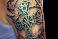 Half Sleeve Tribal Cross Tattoo Ideas Tattoo Art Inspirations regarding measurements 780 X 1024