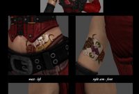 Harley Quinns Tattoos Dnxpunk On Deviantart regarding sizing 759 X 1053