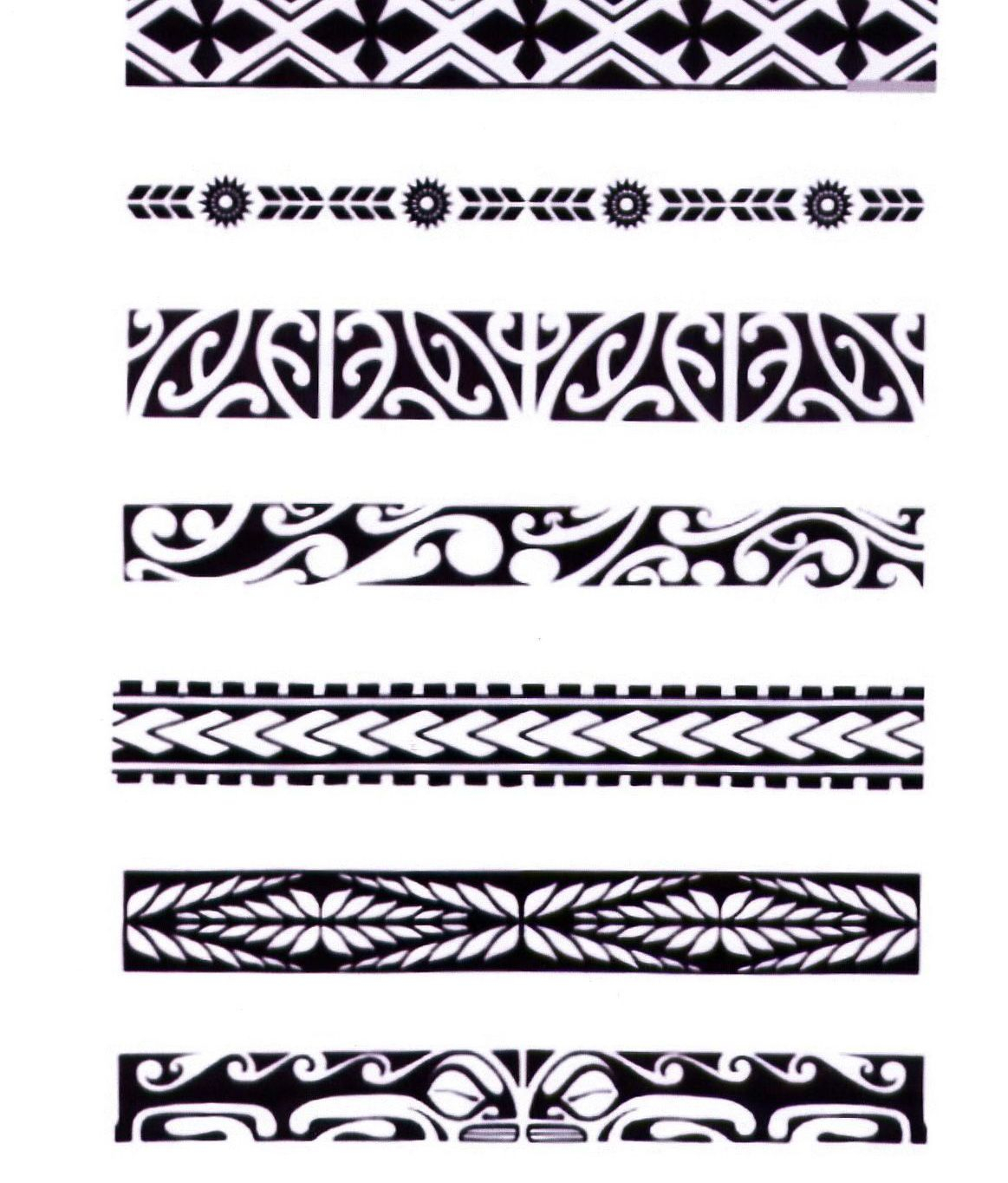 Hawaiian Tribal Armband Tattoos 11631364 Tattoos for measurements 1163 X 1364
