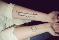 Heart Love Writing Tattoo Designs On Forearm Tattoo Ideas regarding size 1200 X 805