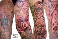 Hood Sleeve Tattoos Designs 50 Fantastic Gangsta Tattoos Future inside dimensions 1152 X 700