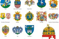 Hungarian County Coats Of Arms Vector Clipart Vector Images throughout proportions 1200 X 1655