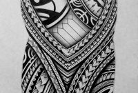 I Created A Polynesian Half Sleeve Tattoo Design For My Brother with proportions 1240 X 1702