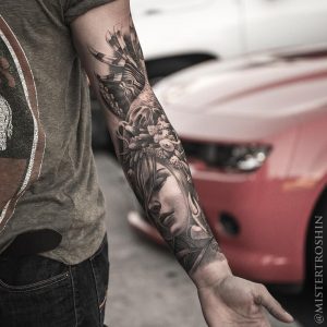 Image Result For Wrap Around Forearm Half Sleeve Female Tattoos inside proportions 1080 X 1080