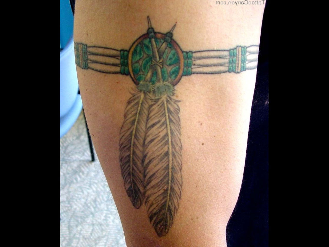 Indian armband tattoo
