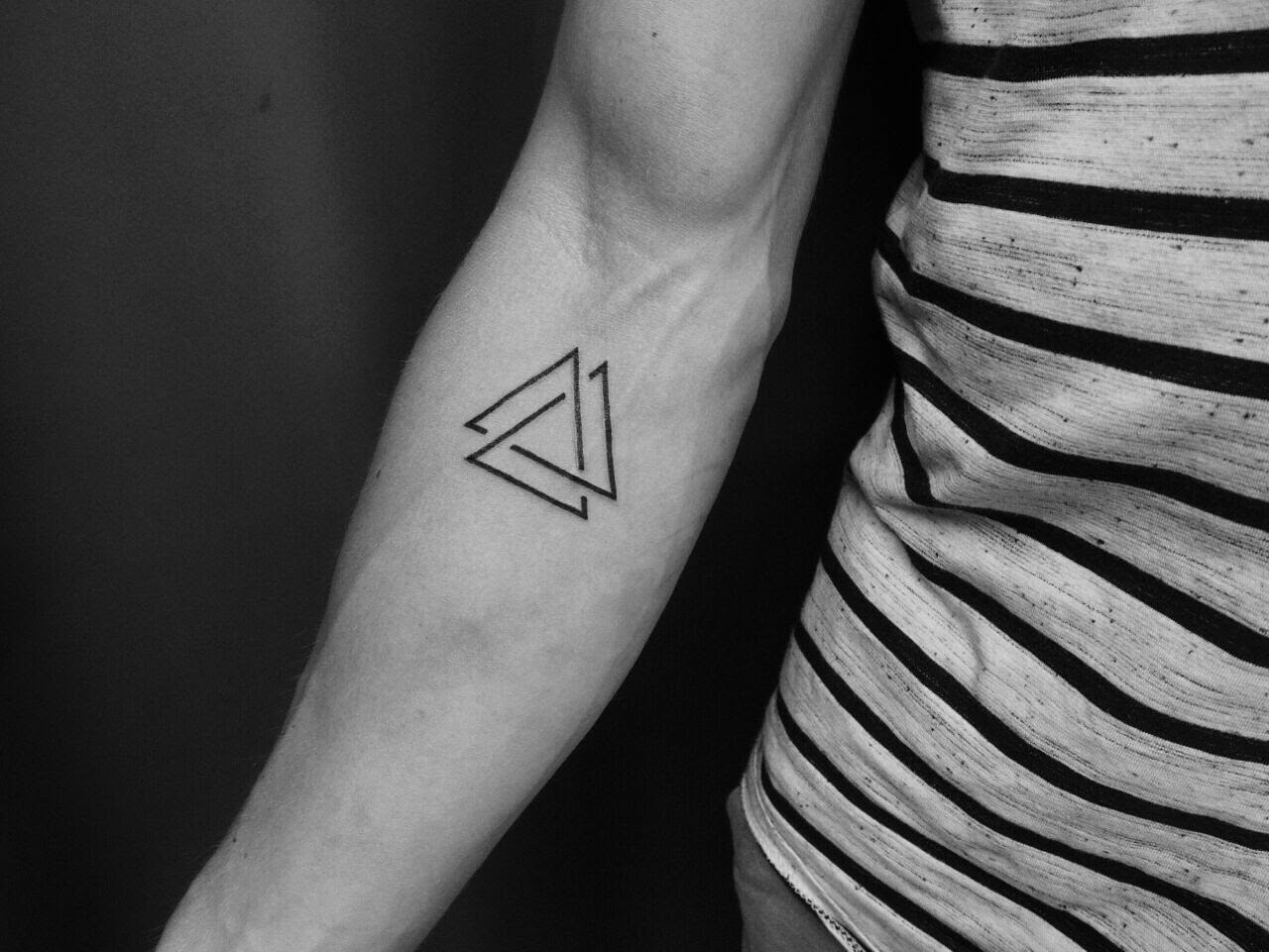 Infinite Triangle Tattoo Pinteres with sizing 1280 X 960