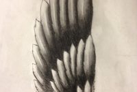 Initial Forearm Wing Tattoo Design Itsaruse On Deviantart with regard to proportions 774 X 1032