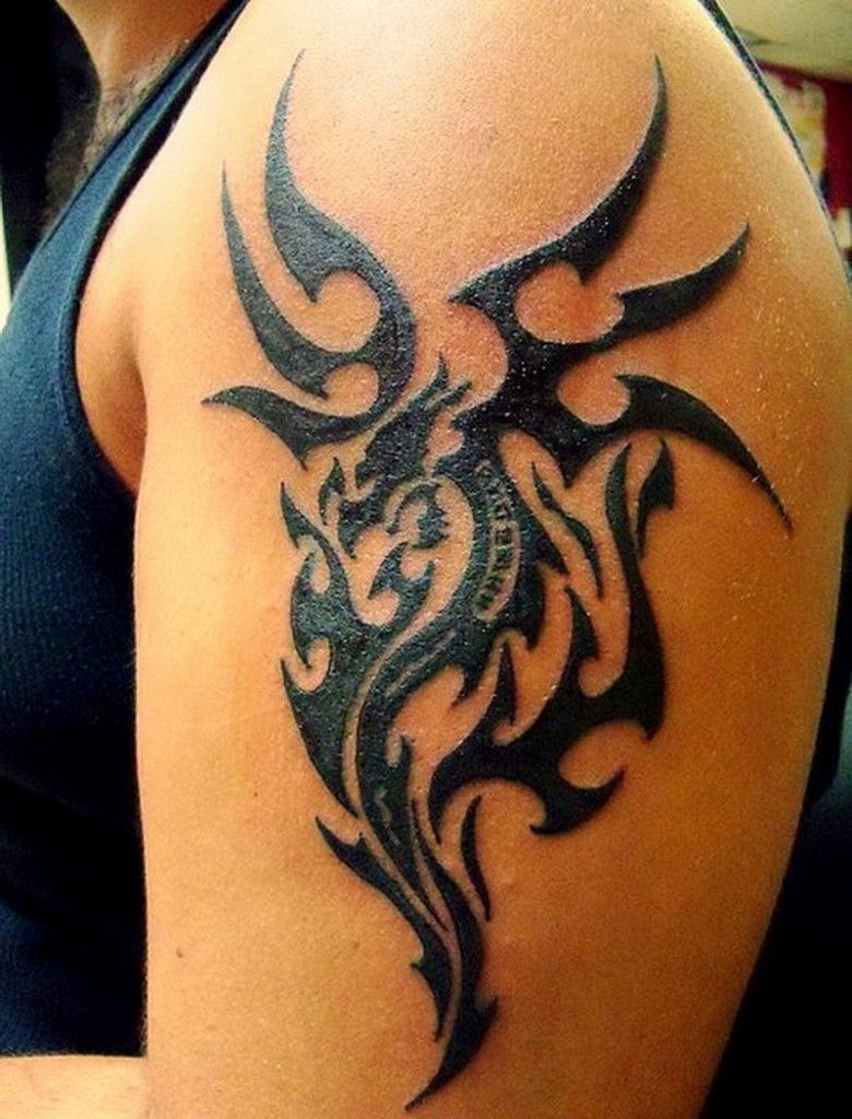 Inner Arm Tribal Dragon Tattoos For Guys Download 3d Dragon Tribal for sizing 780 X 1024